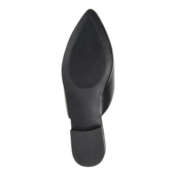 Journee Women's Mallorie Button Slip On Mules Black Size 7 1/2 - Picture 5 of 5